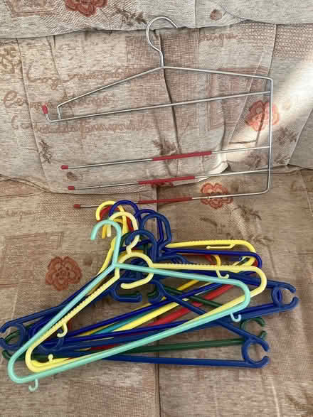 Photo of free Coloured hangers (Harrietsham ME17) #1