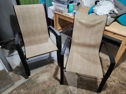 Photo of free lawn chairs -- four (Hillcrest SE DC) #1