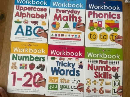Photo of free Wipe clean work books (Bromley South BR2) #1