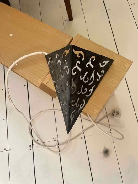 Photo of free Black Triangular light fitting (Boscombe BH7) #3