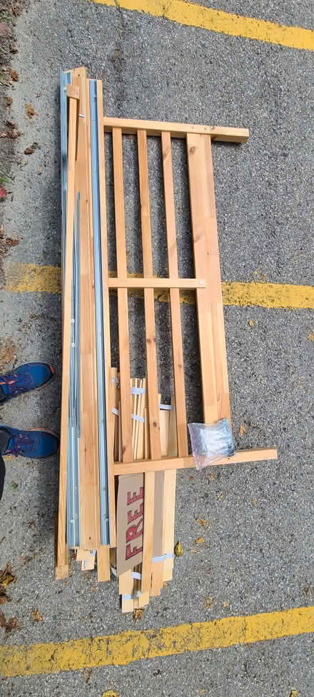 Photo of free Full-size Ikea TARVA bed frame (Rock St, Cold Spring, 10516) #2