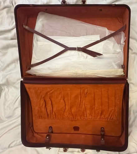 Photo of free Suede Suitcase (Fernhurst GU27) #2