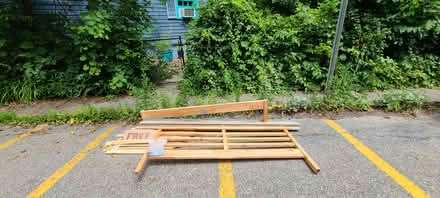 Photo of free Full-size Ikea TARVA bed frame (Rock St, Cold Spring, 10516) #1