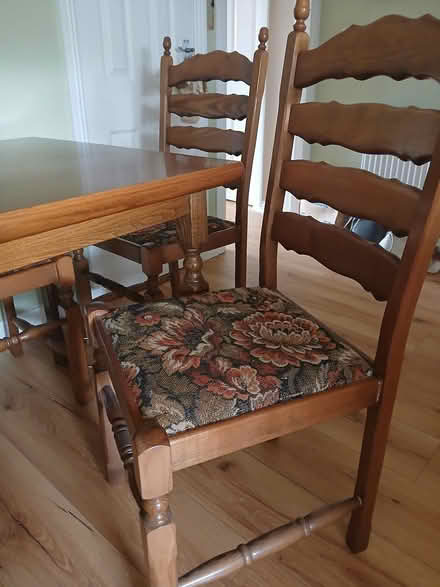 Photo of free Table&6chairs (Finglas East) #2