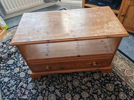 Photo of free Pine TV unit (Teignmouth TQ14) #1