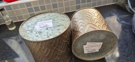 Photo of free Brass plant pots (Kempston) #2