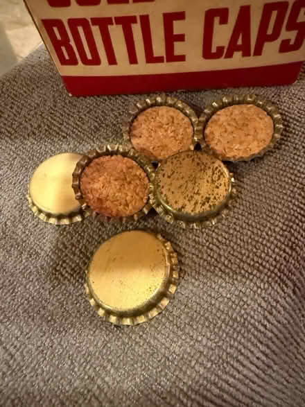 Photo of free Vintage Gold Bond Bottle Caps (Woburn on the Burlington line) #2