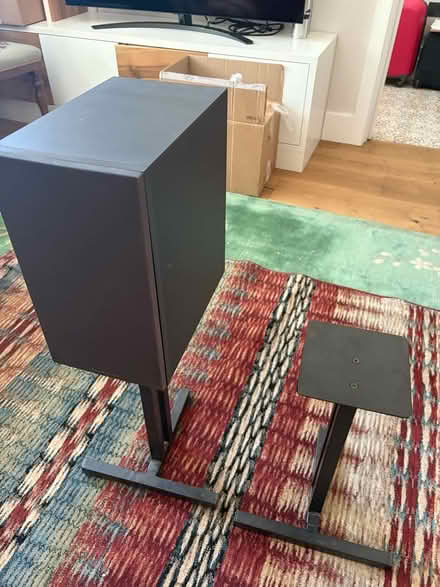 Photo of free Pair of Bowers & Wilkins Hi fi speakers with stands (Chiswick W4) #1