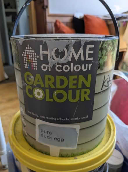 Photo of free Exterior wood paint (Hove Green BN3) #1