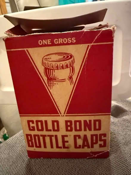 Photo of free Vintage Gold Bond Bottle Caps (Woburn on the Burlington line) #4