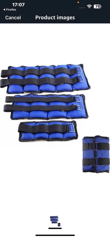 Photo of wrist and ankle weights (Long ditton) #1
