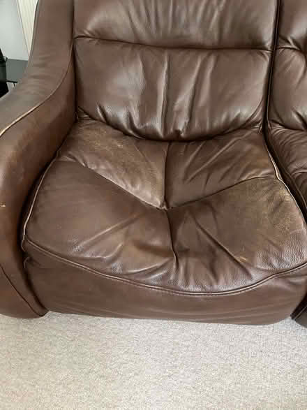 Photo of free 6 piece modular leather sofa from DFS (Whitchurch-On-Thames RG8) #3