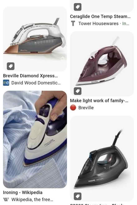 Photo of Electric iron (Bury Park LU1 Luton) #1