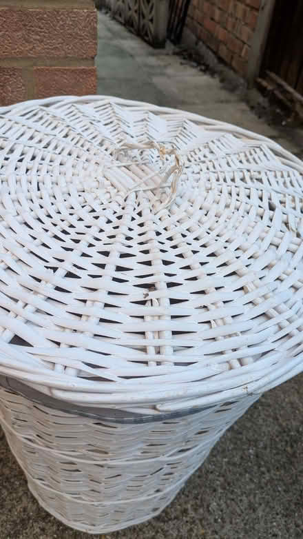Photo of free Wicker laundry basket (Loughton IG10) #2