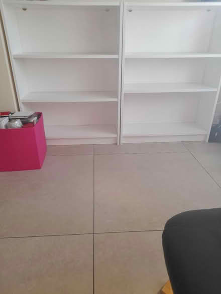 Photo of free 2 bookcases White (Dublin city) #1