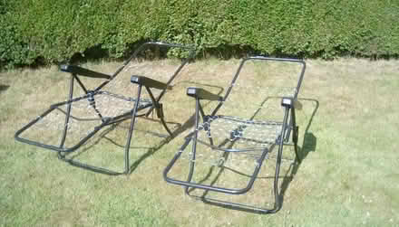 Photo of free 2 x Reclining Garden Chairs (CH2 (Newton)) #1