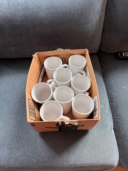 Photo of free 8 white mugs (Chevy Chase DC) #3