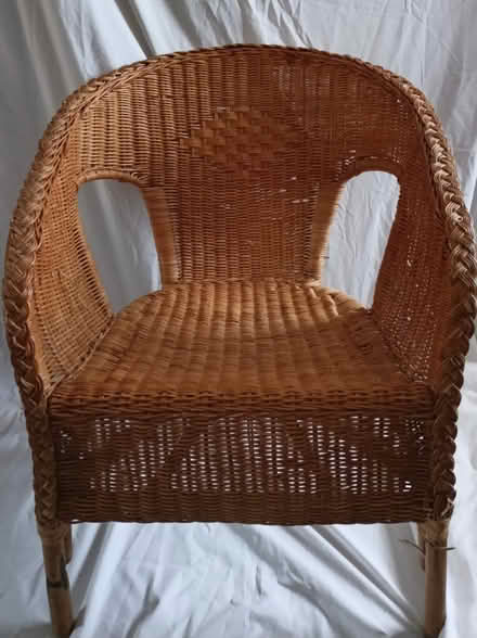 Photo of free Wicker chair (Cambridge CB5) #1