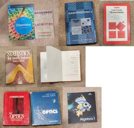 Photo of free Math & Science Books #1