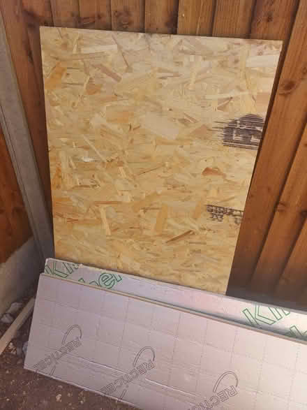 Photo of free Chip board and insulation sheet (MK43) #2