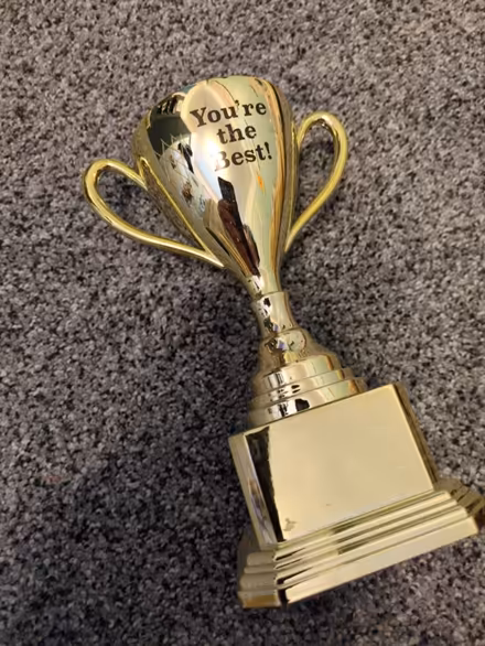 Photo of free You're The Best trophy (West End) #2