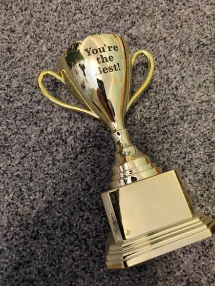 Photo of free You're The Best trophy (West End) #2