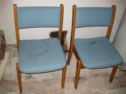 Photo of free Upholstered chairs (2) (Pittsford) #1