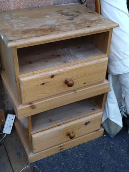 Photo of free Two matching bedside tables (Wallands Park BN7) #1