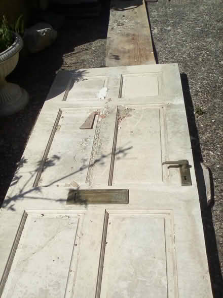 Photo of free Old wood door (Shipley, BD18) #3