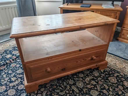 Photo of free Pine TV unit (Teignmouth TQ14) #2