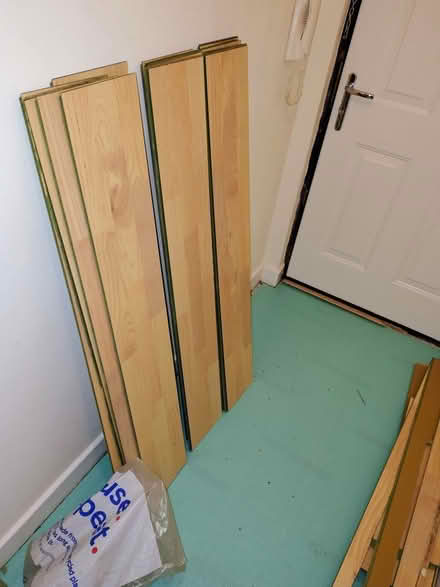 Photo of free Laminate flooring (apx 30sqm) (Commonside Rd) #2