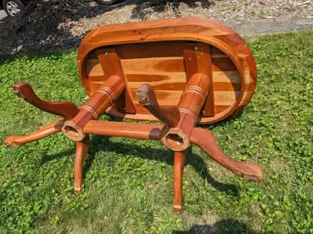 Photo of free Lovely wooden table (North Waltham) #2
