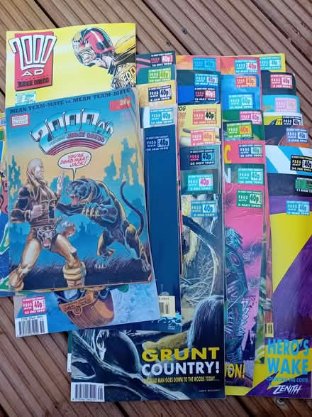 Photo of free 2000 AD ft Judge Dredd (Kingston Hill ST16) #1