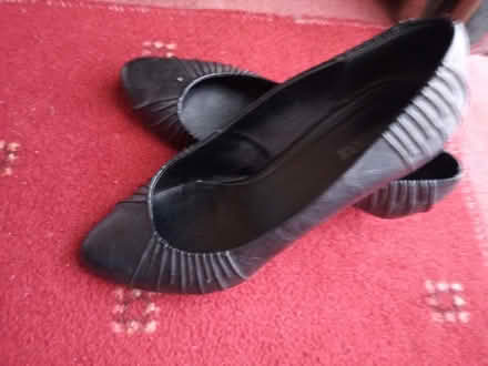 Photo of free Black pair of Court shoes Size 6 (West Drayton UB7) #2