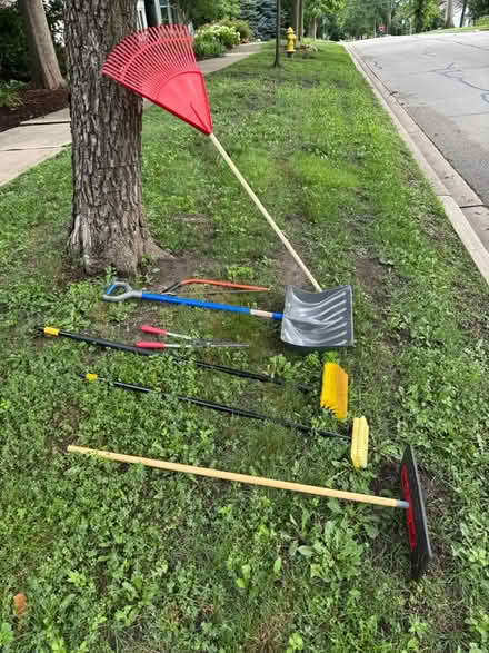 Photo of free Various yard tools (Hinsdale, IL) #1