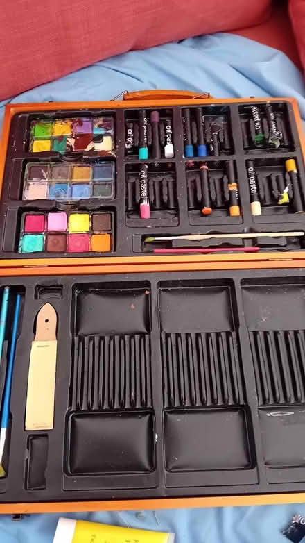 Photo of free Art set (incomplete) (Didsbury) #2
