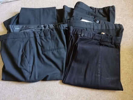 Photo of free M&S Girls' Black School Trousers (Bilton HG1) #1
