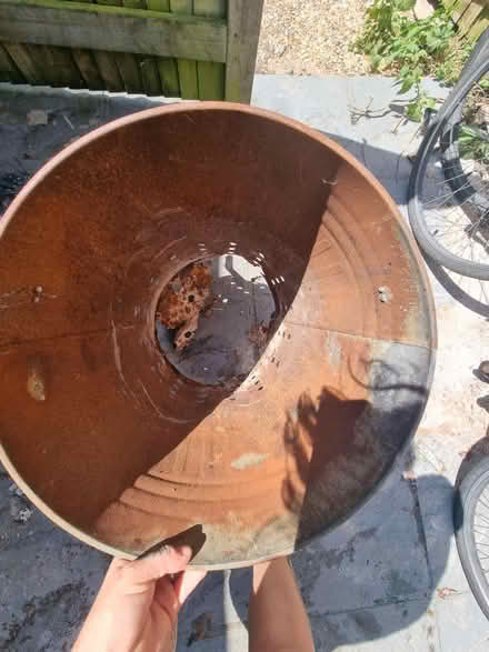 Photo of free Burning bin (Eastbourne) #2