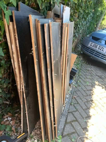 Photo of free MDF stripes (Boughton Monchelsea) #1