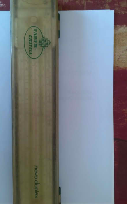 Photo of free Faber-Castell novoduplex slide rule (Vale LA1) #1