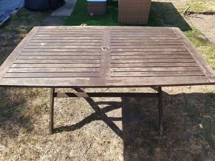 Photo of free Garden table (Huntley GL19) #1