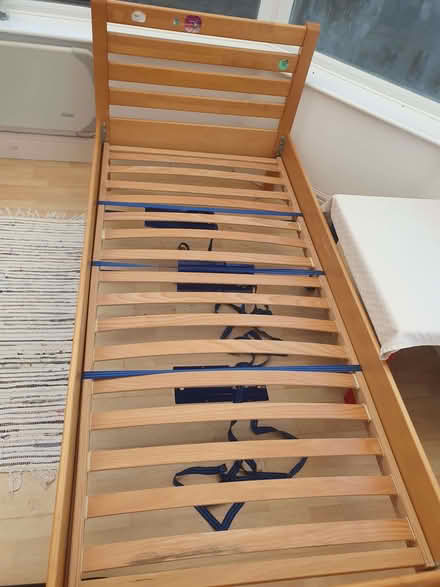 Photo of free Single wooden bed from John Lewis, needs repair (Peachcroft OX14) #2