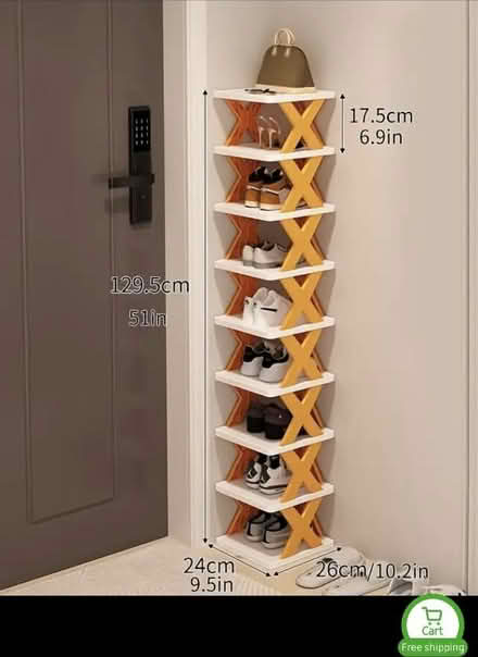 Photo of free Shoe rack (SE25) #2