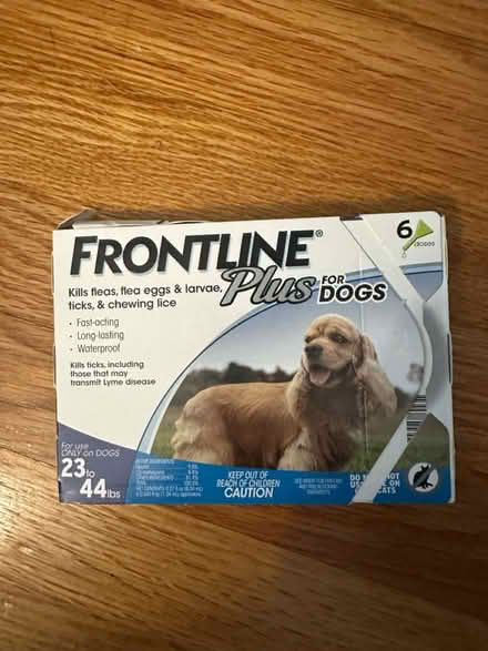 Photo of free Frontline Plus for Dogs (Toms River) #1