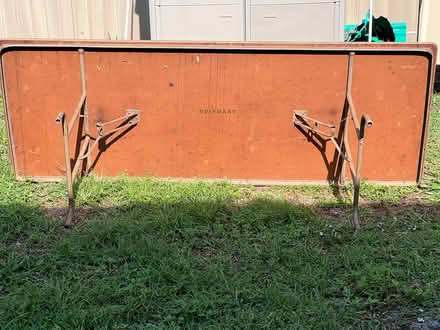 Photo of free cafeteria style table 3 ft x 8 ft (Daytona - Clyde Morris/Beville) #1
