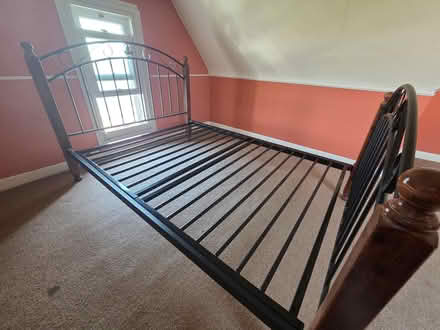 Photo of free Double bed (frame only) (Clontarf) #3
