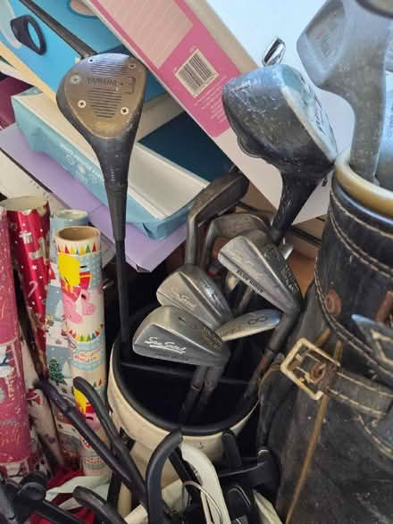 Photo of free 2 sets of golf clubs in bags (Little Common TN39) #2
