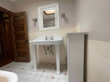 Photo of free wooden medicine cabinet (D St. and 6th St. NE) #1