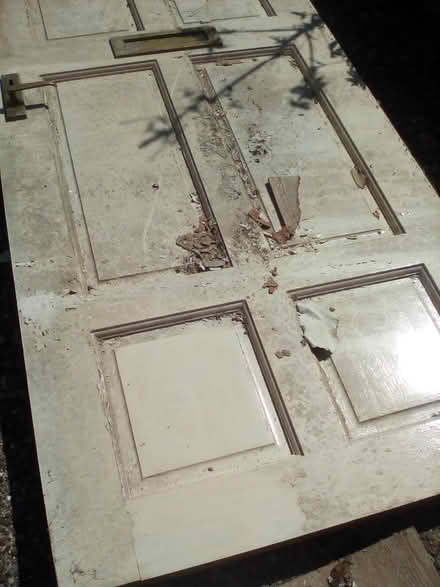 Photo of free Old wood door (Shipley, BD18) #4