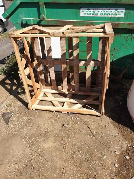 Photo of free Wooden Crate 1Mtr x 1Mtr x 0.6Mtr (ME16 - Allington) #4
